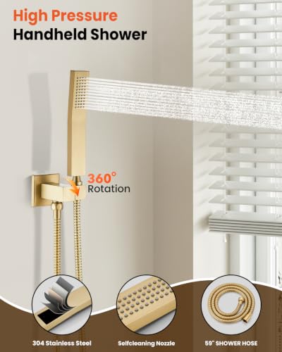 gotonovo Shower Faucet Set with view 4