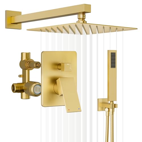 HomGoo Gold Shower System Shower