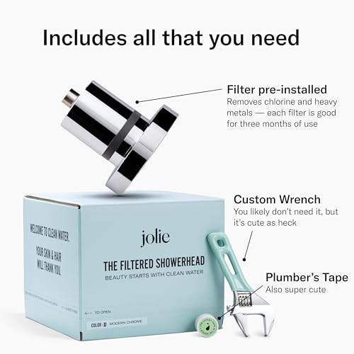 Jolie Filtered Showerhead High Pressure view 3