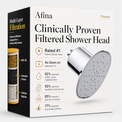 Afina Filtered Shower Head High