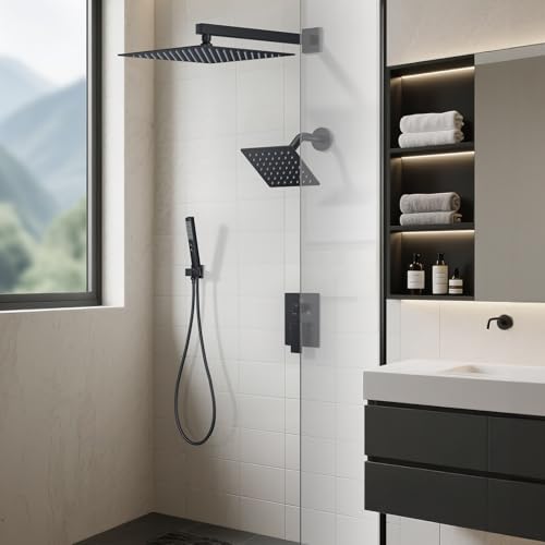 FAROLAN Rain Shower System 12"&6" view 2
