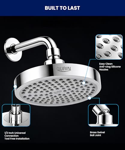 GURIN Shower Head - Powerful view 5
