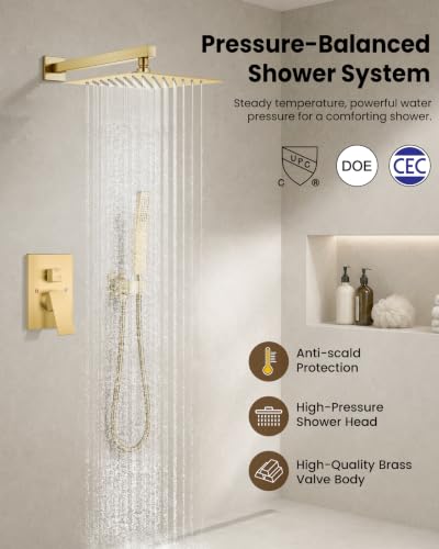 gotonovo Shower Faucet Set with view 5