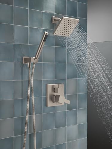 Delta Modern Square Shower System view 2