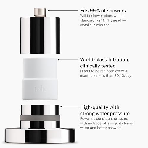 Jolie Filtered Showerhead High Pressure view 2