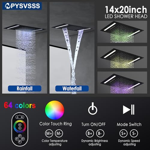 NPYSVSSS Dual Rain Shower Head view 4