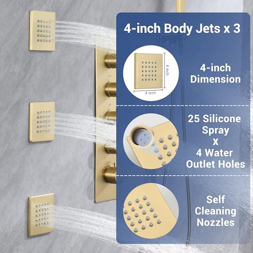 Thermostatic Dual Shower Heads System view 5