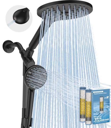 MakeFit Dual Filtered Rain Shower