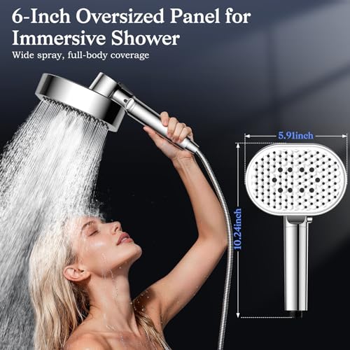 Filtered Shower Head with Handheld view 2