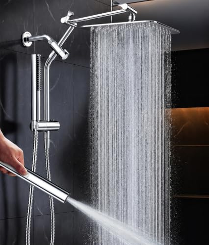 Veken All Metal 10" Shower