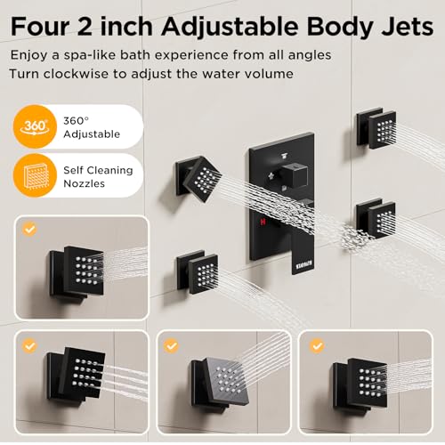 Shower Systems with Body Jets view 4
