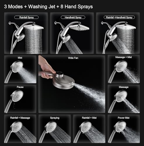 High Pressure Rain Shower Head: view 3