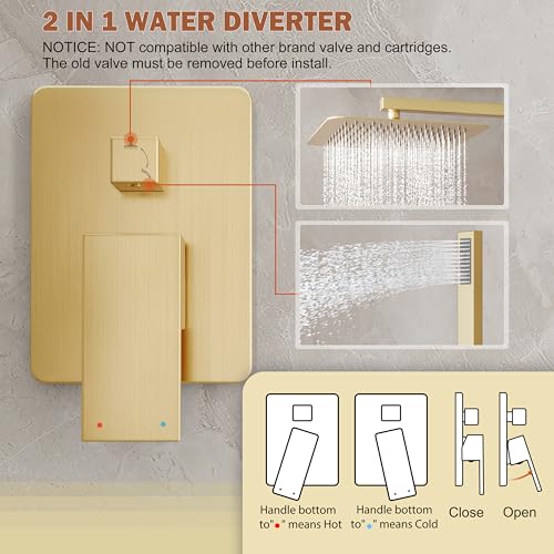 HoliSpa 12" Rain Shower System view 5