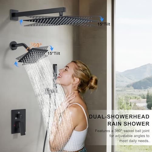 FAROLAN Rain Shower System 12"&6" view 4