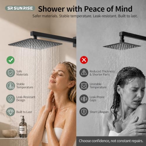 SR SUN RISE Shower Faucet view 3
