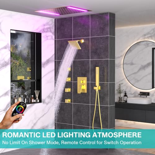 ENGA Dual Rain LED Shower view 3