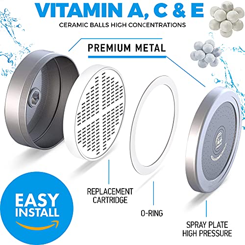 AquaHomeGroup Luxury Filtered Shower Head view 5