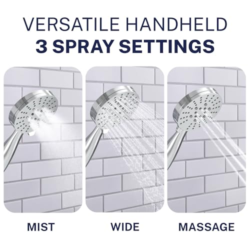 HammerHead Metal Dual Shower Head view 4