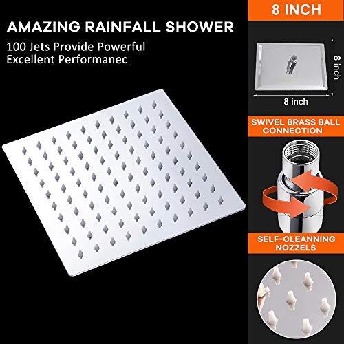 NearMoon Rain Shower Head High view 3