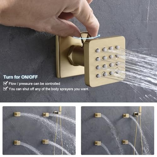 ENGA Dual Rain LED Shower view 5
