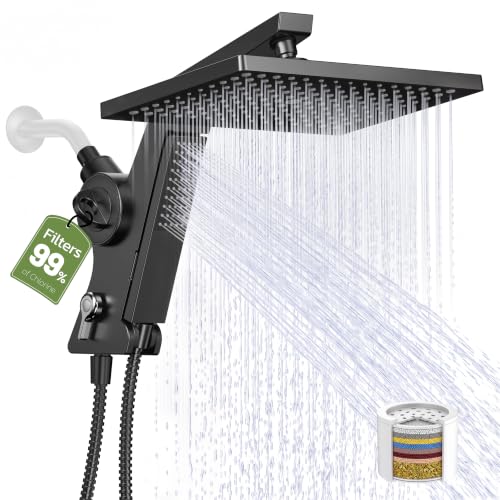 JDO 12-Inch Filtered Rain Shower
