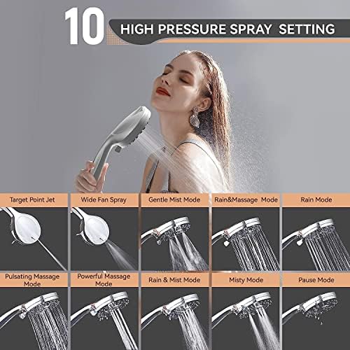 15 Stage filtered shower head complete kit