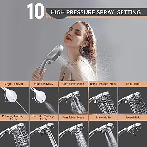 15 Stage filtered shower head complete kit