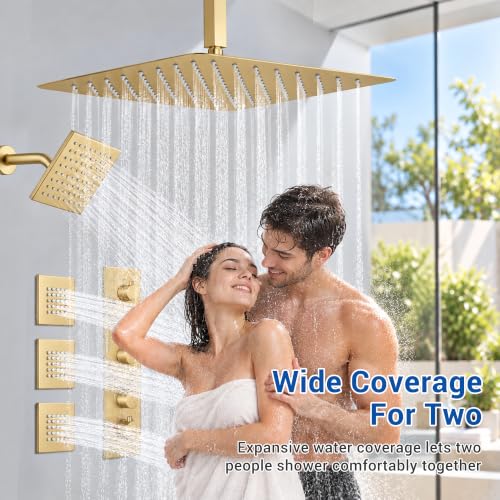 Thermostatic Dual Shower Heads System view 3