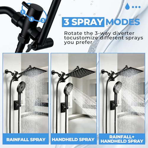 Shower Head 8 inch Multifunction view 5