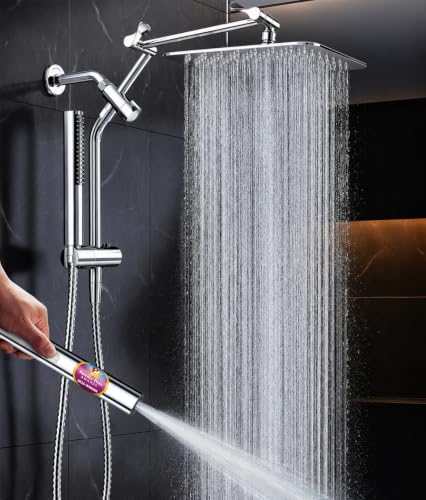 Veken All Metal 10" Shower