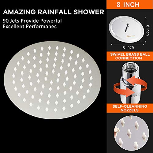 NearMoon Rain Shower Head 8" view 4