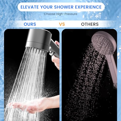 PWERAN Filtered Shower Head with view 5