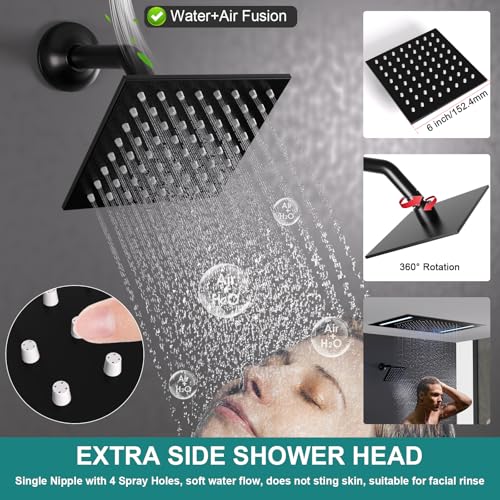 HOMEDEC Double Shower Heads Full view 4