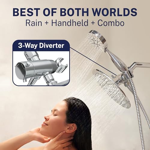 HammerHead Metal Dual Shower Head view 3