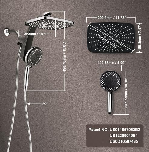 High Pressure combo handheld wand