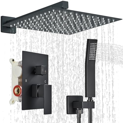 Ackwave Shower Faucet Matte Black