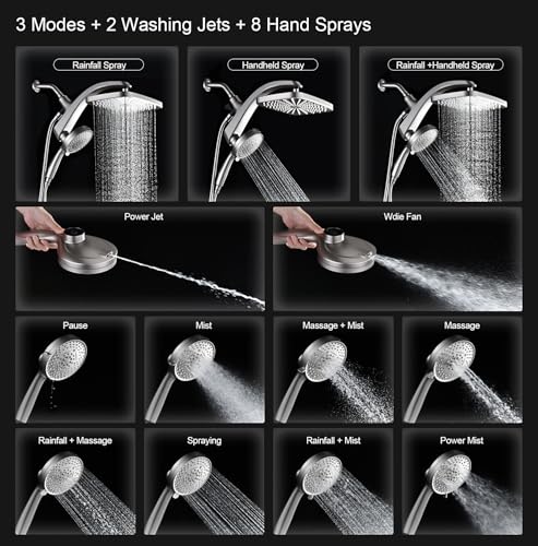 High Pressure Rain Shower Head: view 2