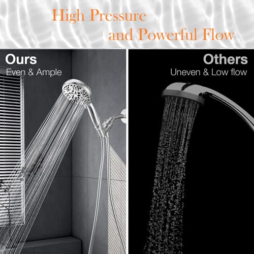 Shower Head with Handheld High view 4