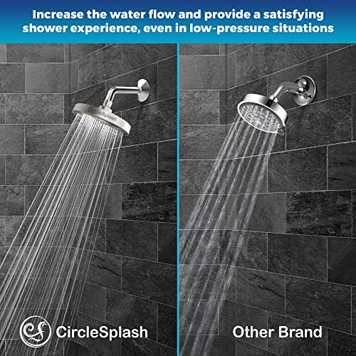 CircleSplash High Pressure Shower Head view 5