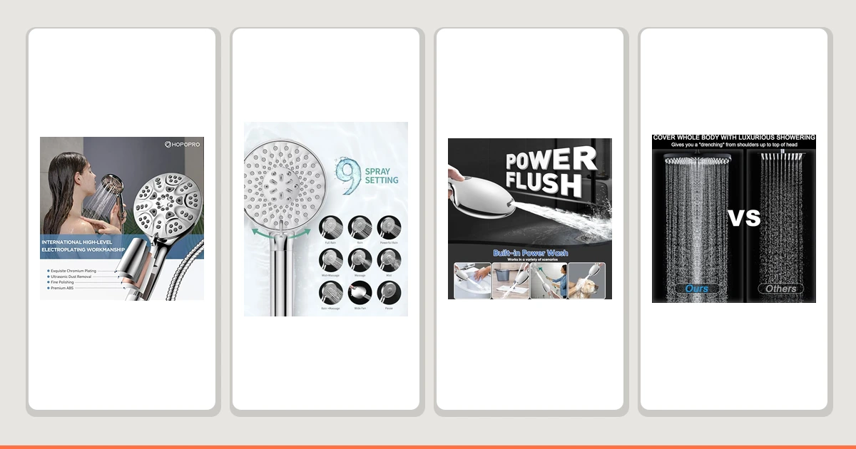 Fixed vs Handheld Shower Head comparison